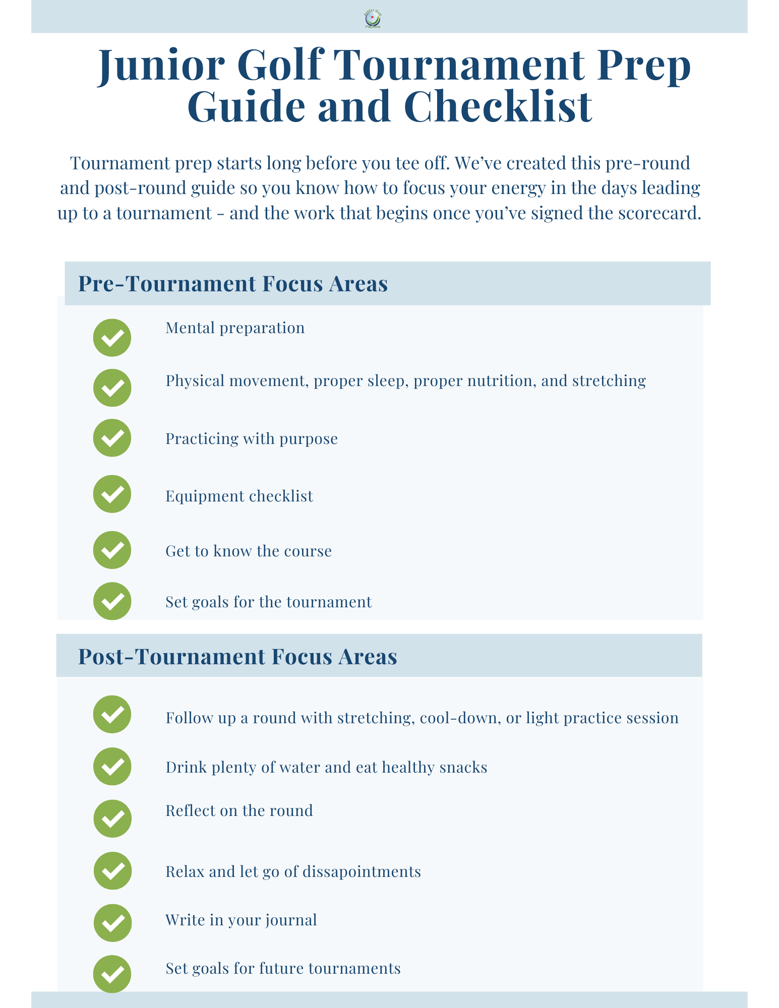 Get-Tournament-Ready-Checklist Get tournament ready checklist